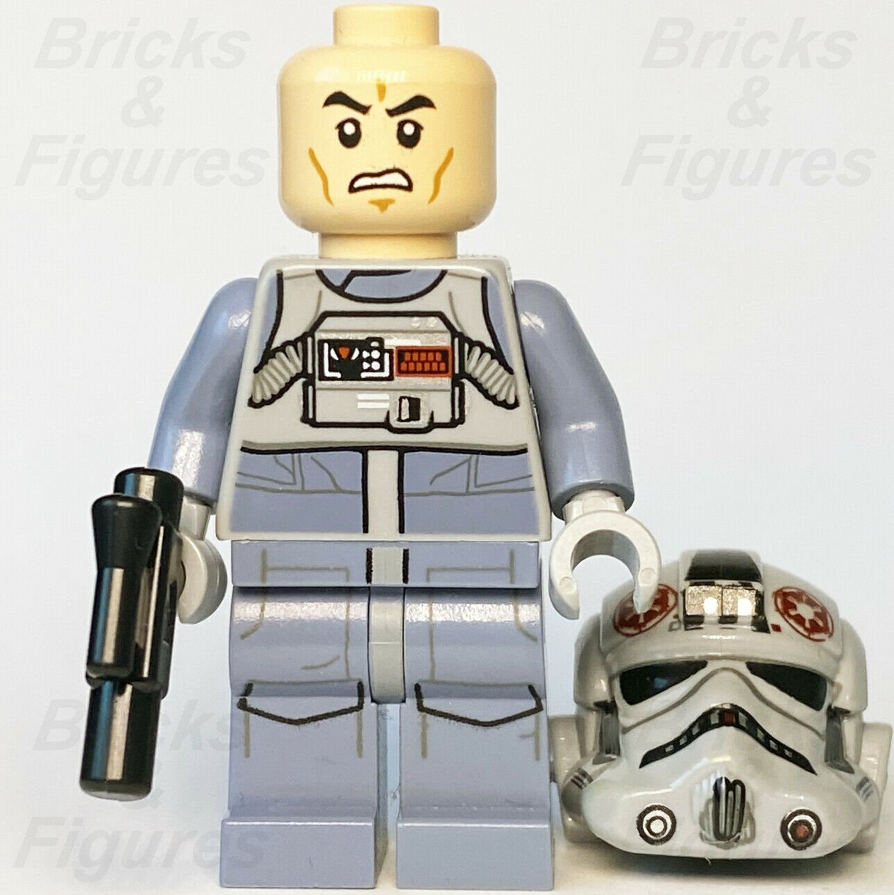 New Star Wars LEGO Imperial AT-AT Driver Pilot Minifigure 75054 75075 - Bricks & Figures