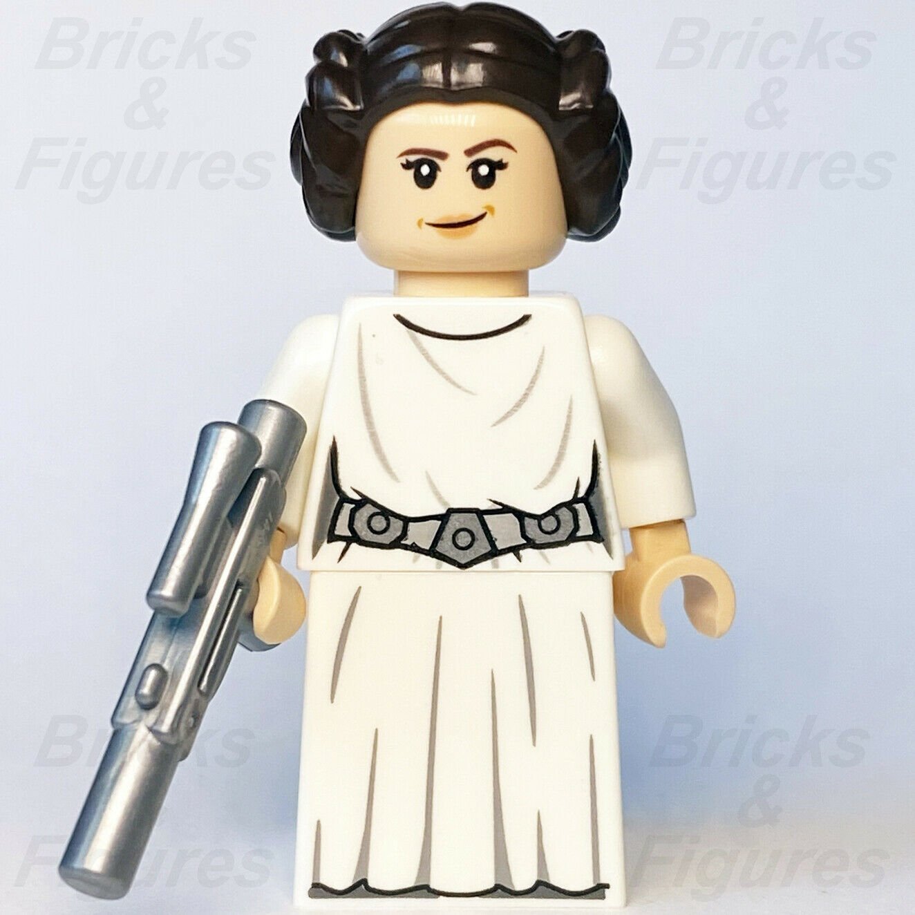 New Star Wars LEGO Princess Leia White Dress Outfit Minifigure 75301 75244 - Bricks & Figures