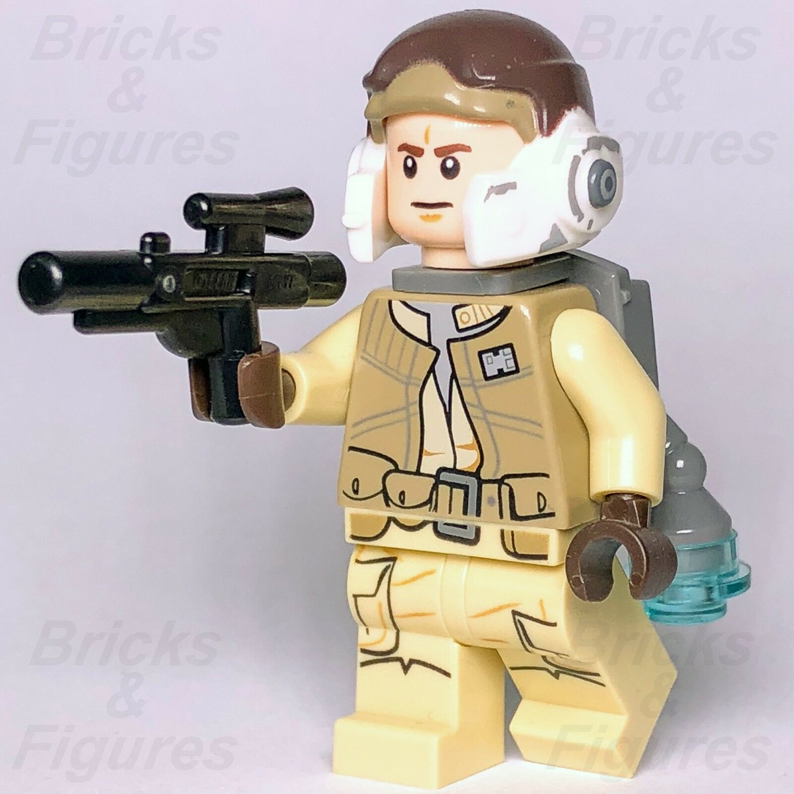 New Star Wars LEGO Rebel Jetpack Trooper Fighter Battlefront Minifigure 75133 - Bricks & Figures