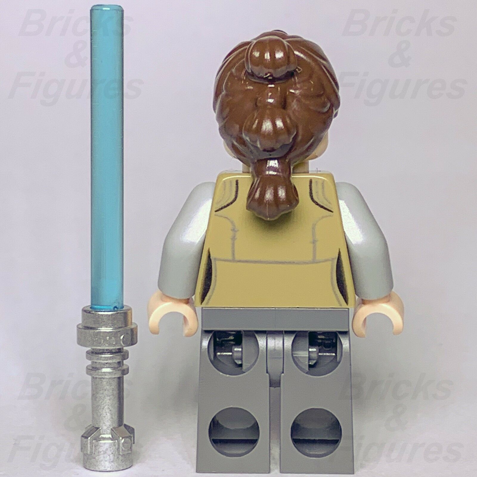 New Star Wars LEGO Rey Dark Tan Jacket Minifigure Jedi Training 75200 Genuine - Bricks & Figures