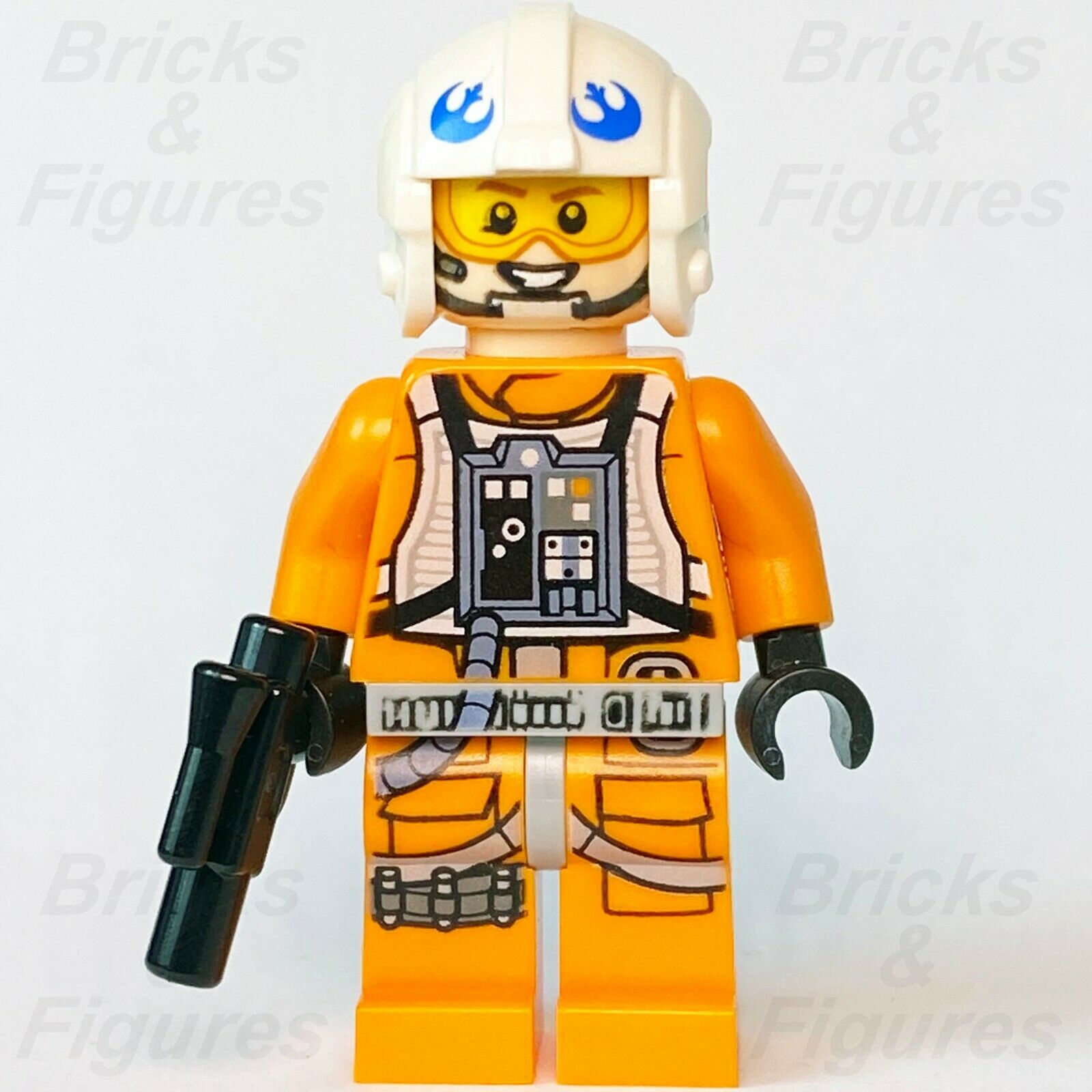 New Star Wars LEGO Zin Evalon Rebel Alliance Fighter Pilot Minifigure 11912 - Bricks & Figures