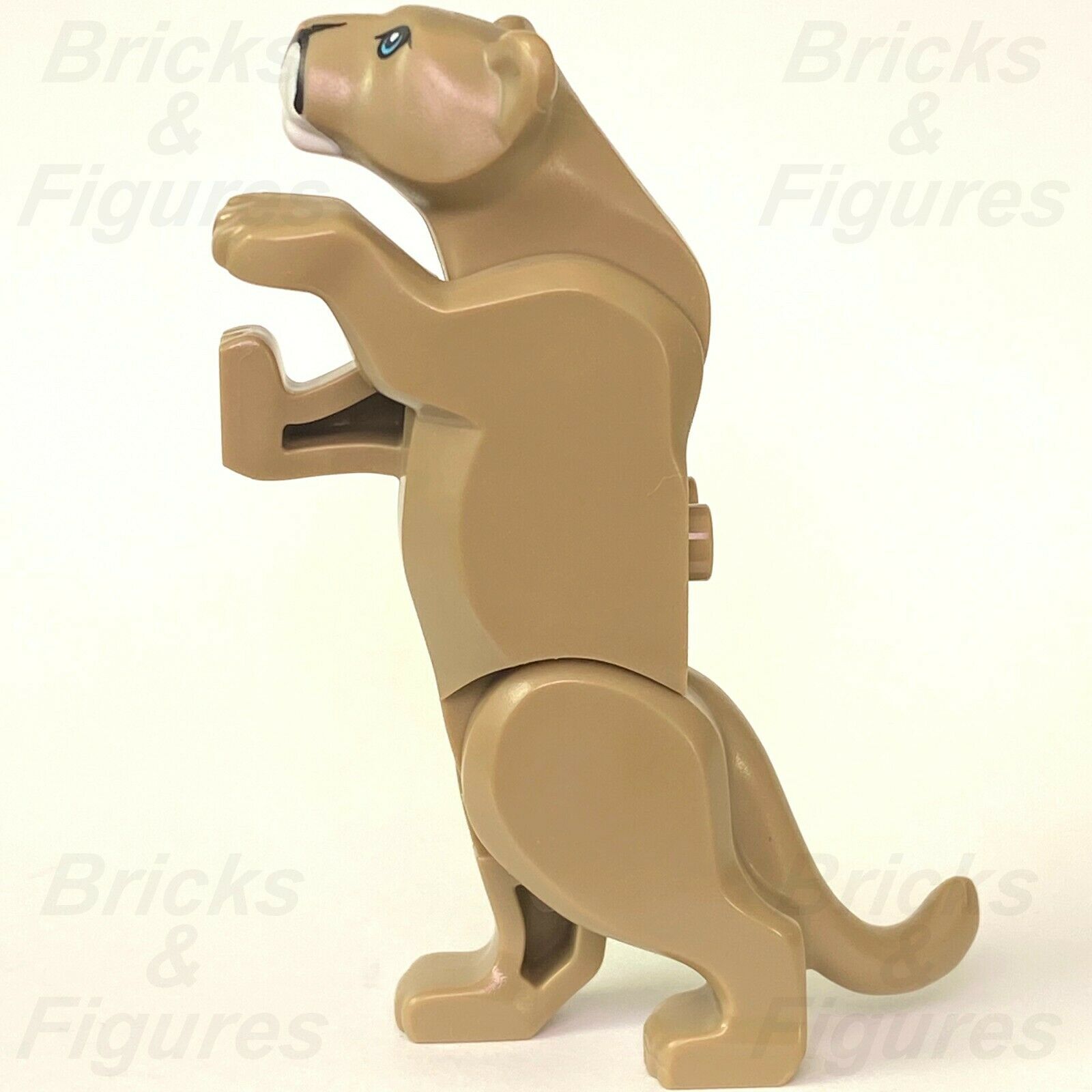 New Town City Police LEGO Mountain Lion Animal Cat Minifigure Part 60174 - Bricks & Figures