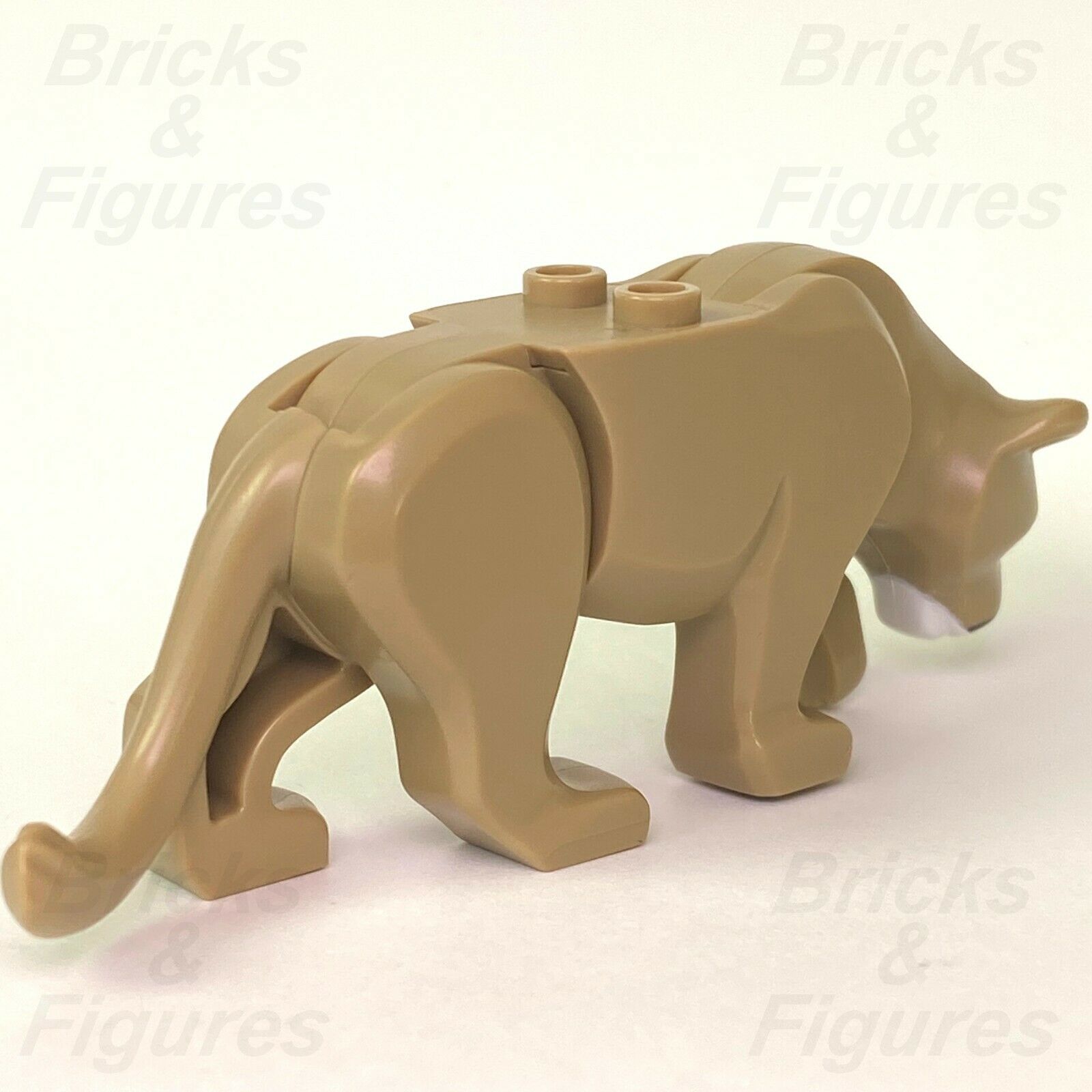 New Town City Police LEGO Mountain Lion Animal Cat Minifigure Part 60174 - Bricks & Figures
