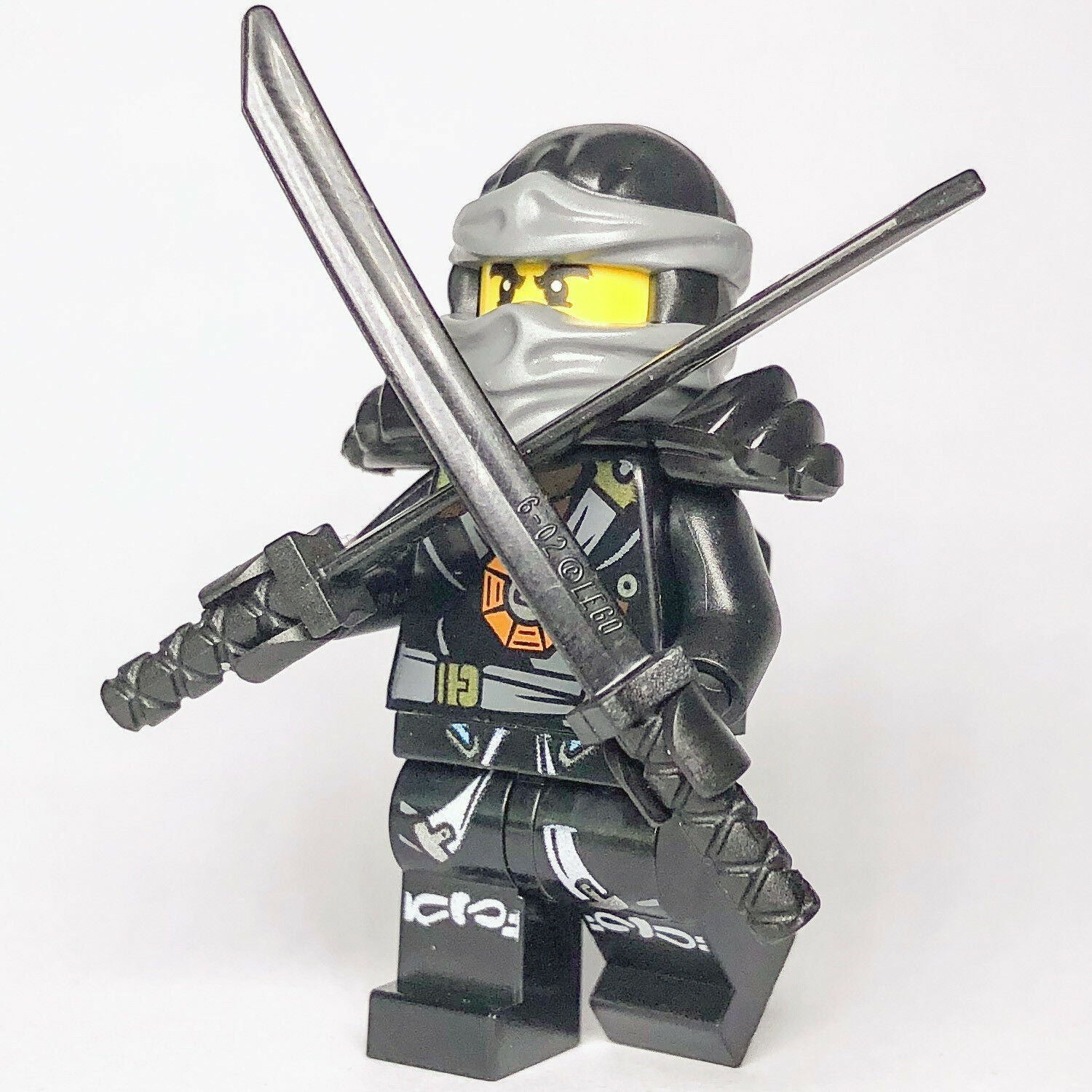 Ninjago LEGO Cole Possession Black Ninja Minifig 70733 70738 70734 70751 Real - Bricks & Figures