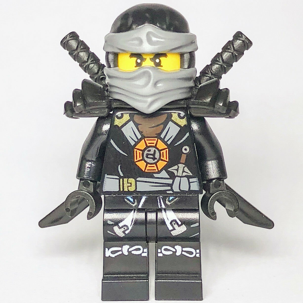 Ninjago LEGO Cole Possession Black Ninja Minifig 70733 70738 70734 70751 Real - Bricks & Figures