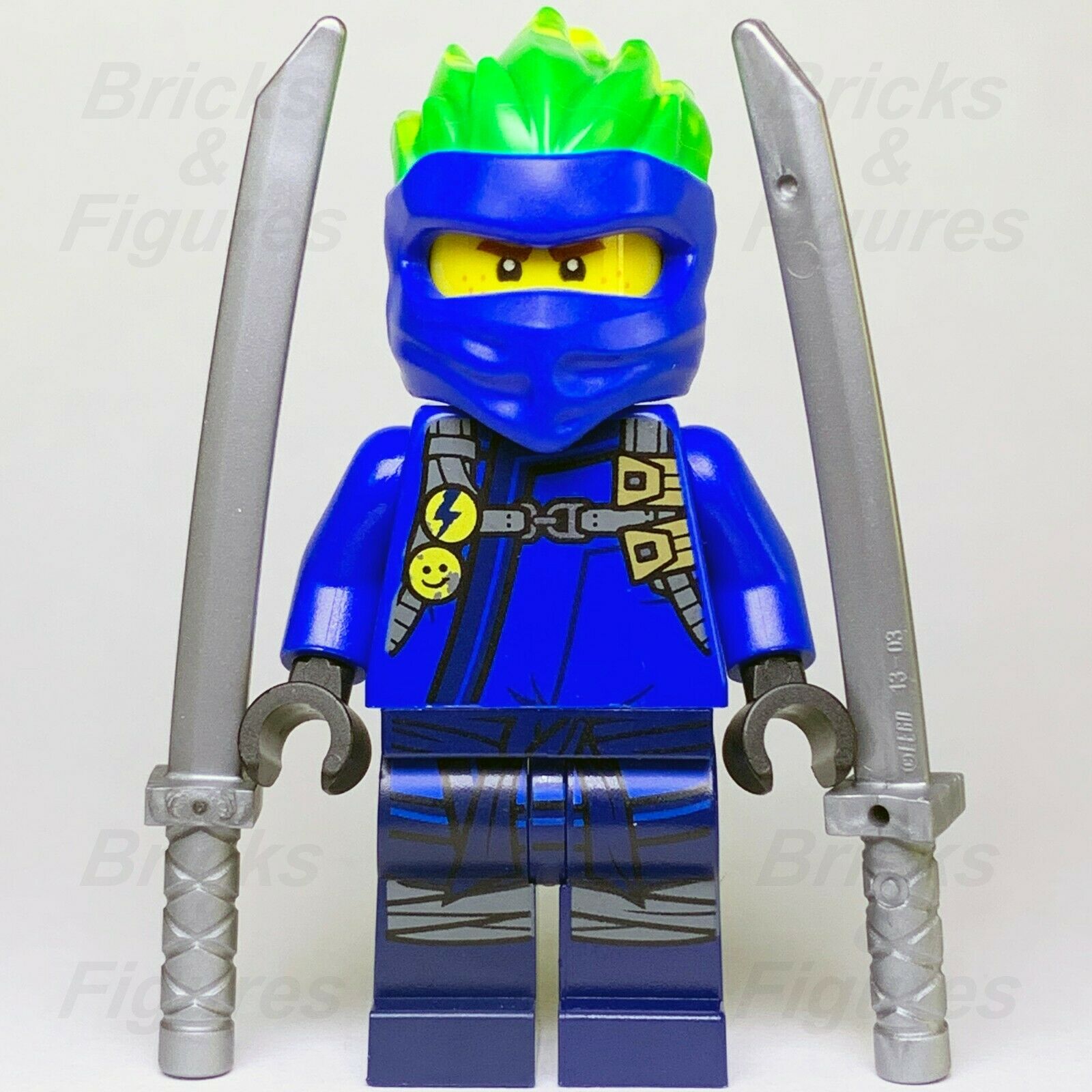 Ninjago LEGO JAY FS Secret of the Forbidden Spinjitsu Blue Ninja Minifig 70673 - Bricks & Figures