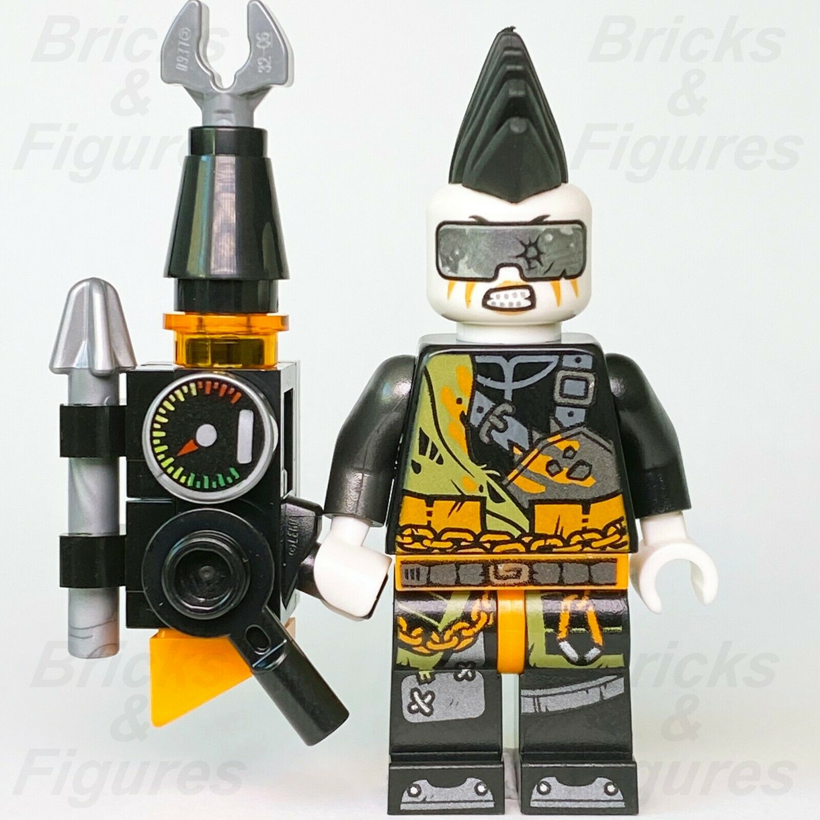 Ninjago LEGO Jet Jack (Claw Marks) Hunted Ninja Dragon Hunter Minifigure 891840 - Bricks & Figures