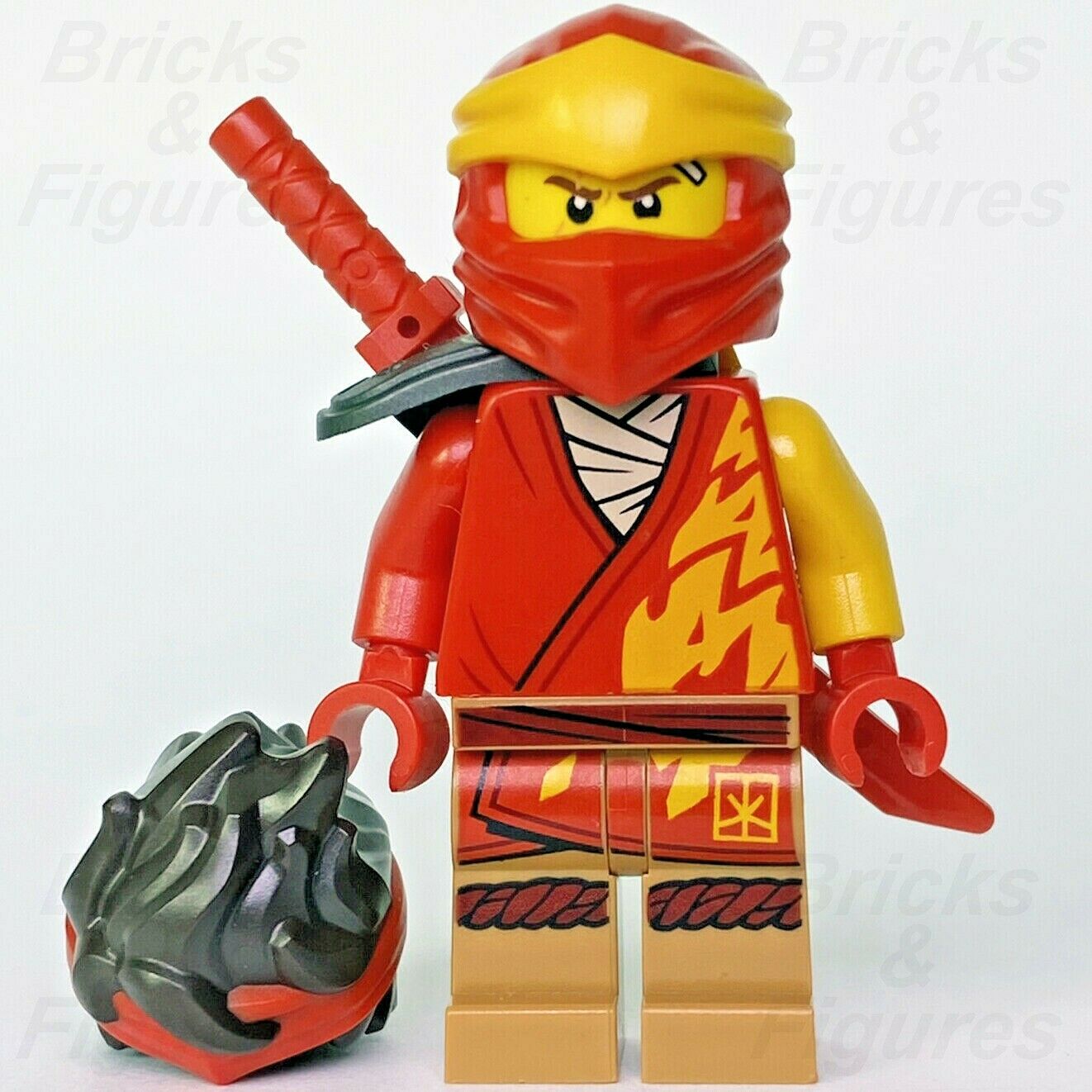 Ninjago LEGO Kai Red Fire Elemental Ninja Core Minifigure 71767 71765 njo721 - Bricks & Figures