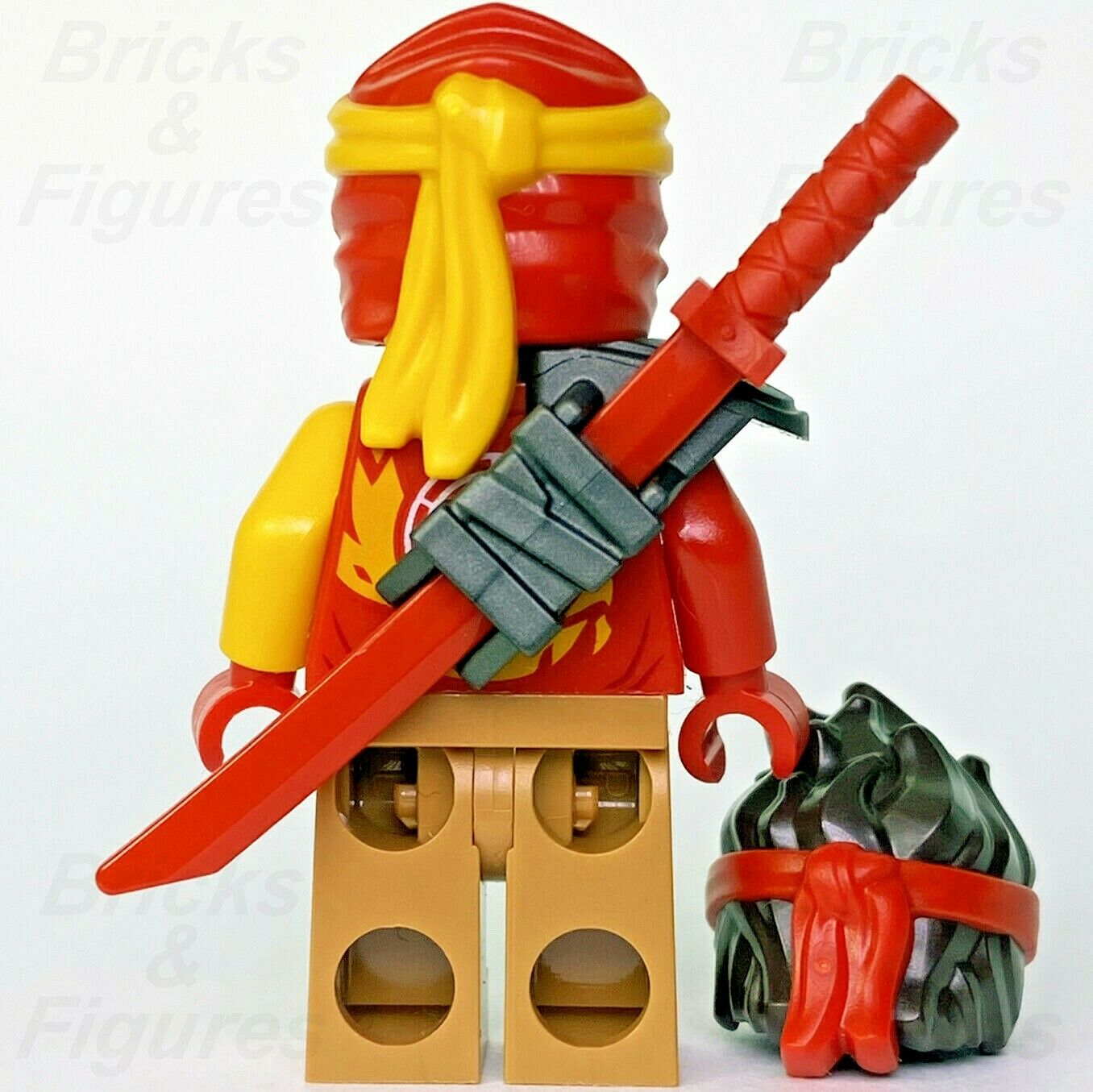 Ninjago LEGO Kai Red Fire Elemental Ninja Core Minifigure 71767 71765 njo721 - Bricks & Figures