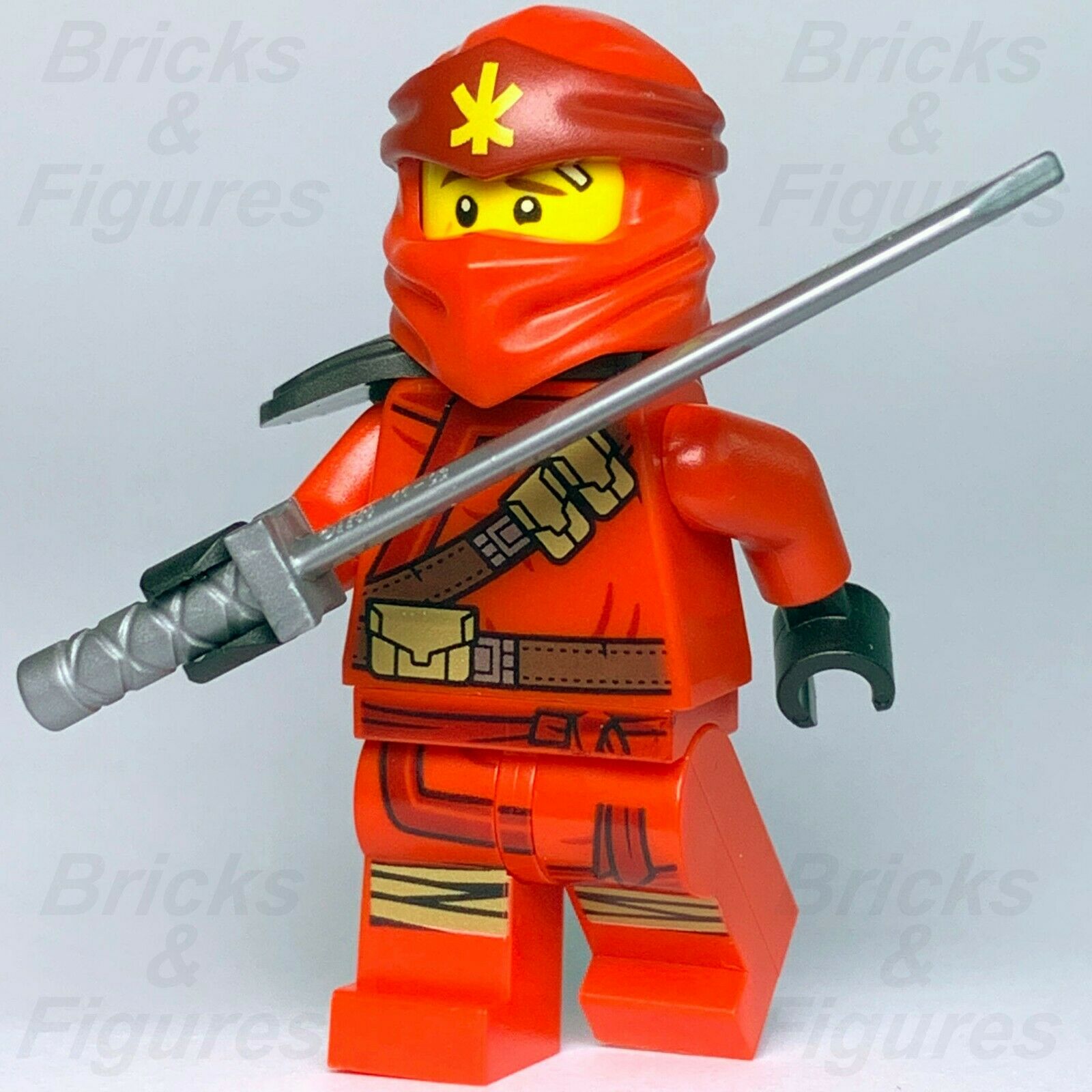Ninjago LEGO Kai Secrets of the Forbidden Spinjitsu Red Ninja Minifigure 70672 - Bricks & Figures