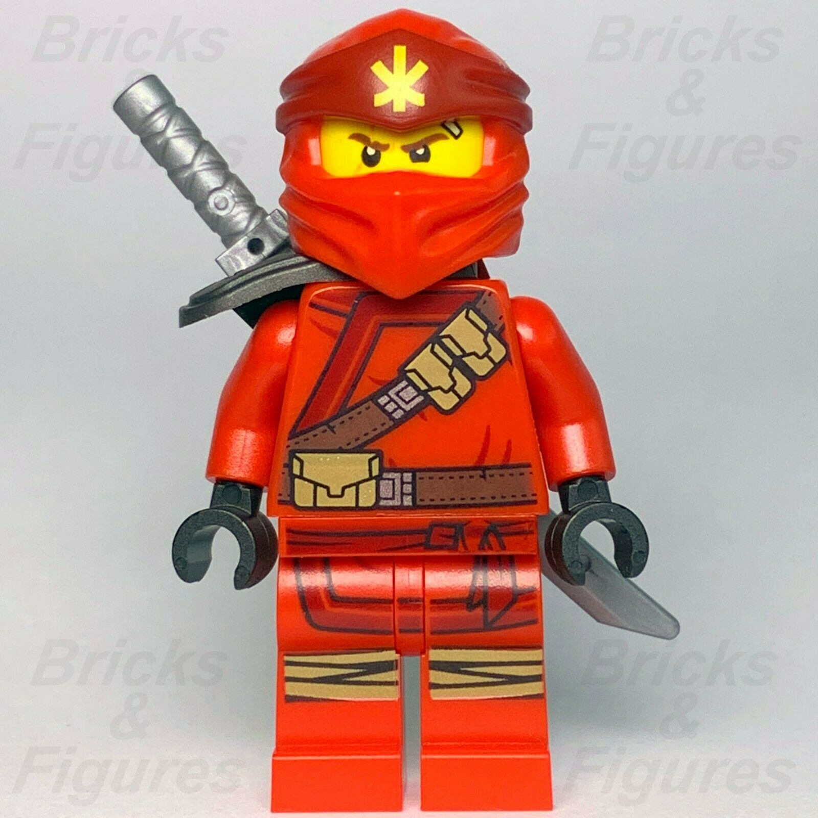 Ninjago LEGO Kai Secrets of the Forbidden Spinjitsu Red Ninja Minifigure 70672 - Bricks & Figures