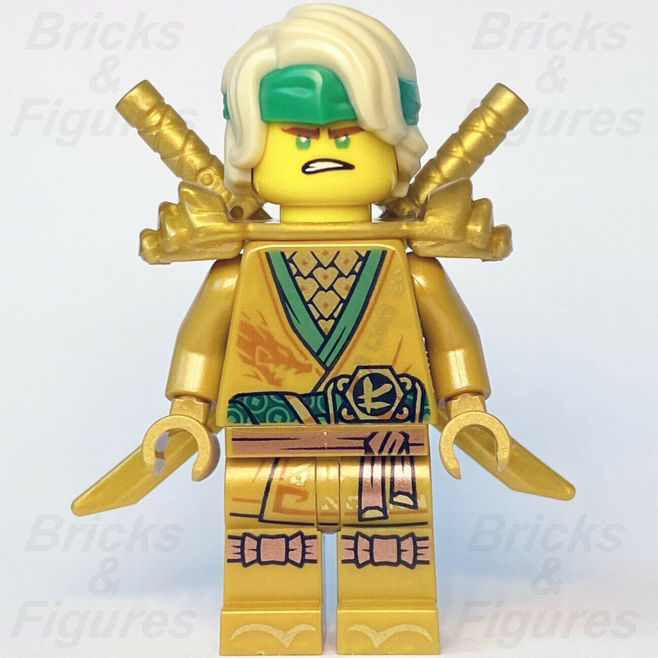 Ninjago LEGO Lloyd Garmadon Golden Ninja with Scabbard Legacy Minifigure 71735 - Bricks & Figures