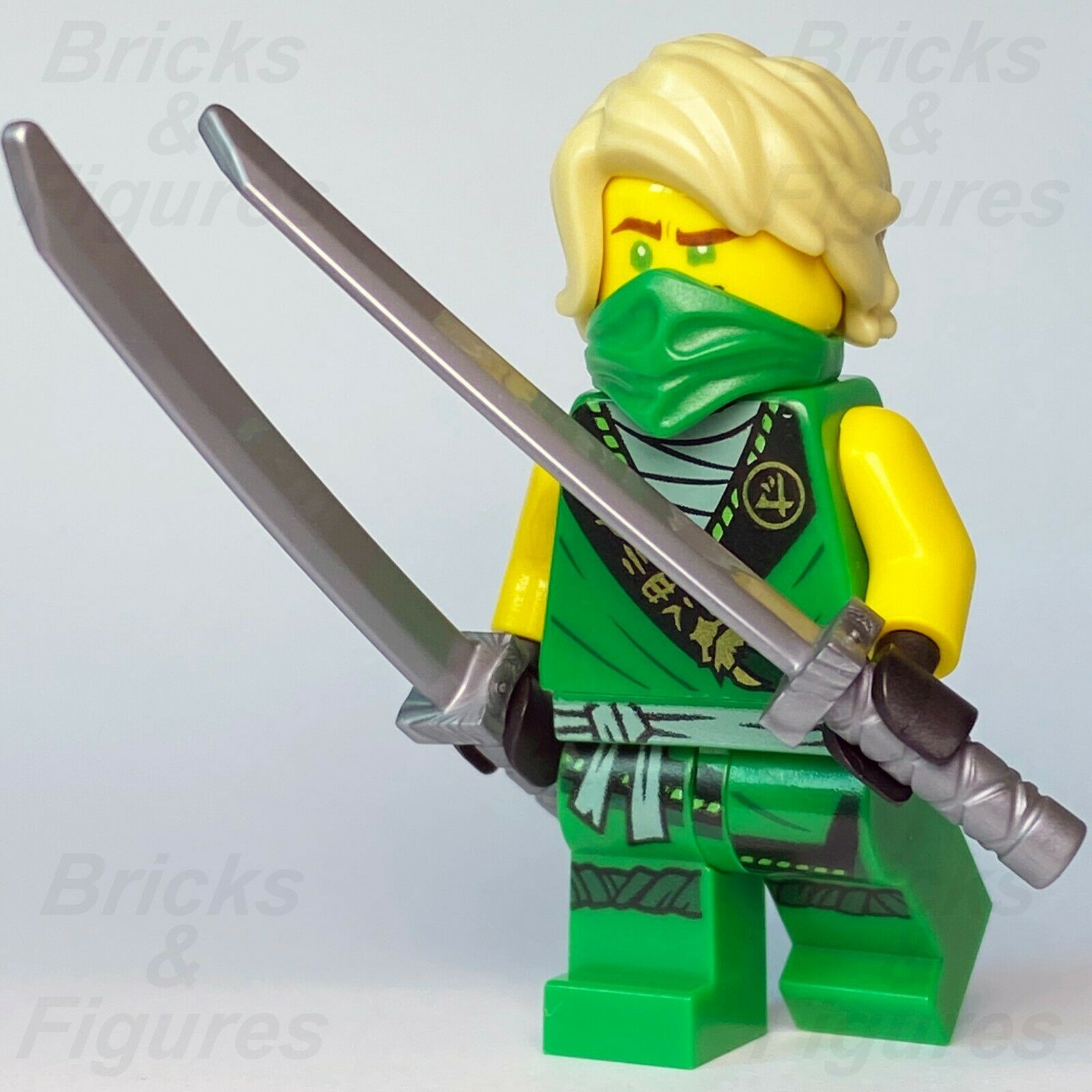 Ninjago LEGO Lloyd Garmadon Legacy Rebooted Green Ninja Minifigure 71699 71700 - Bricks & Figures