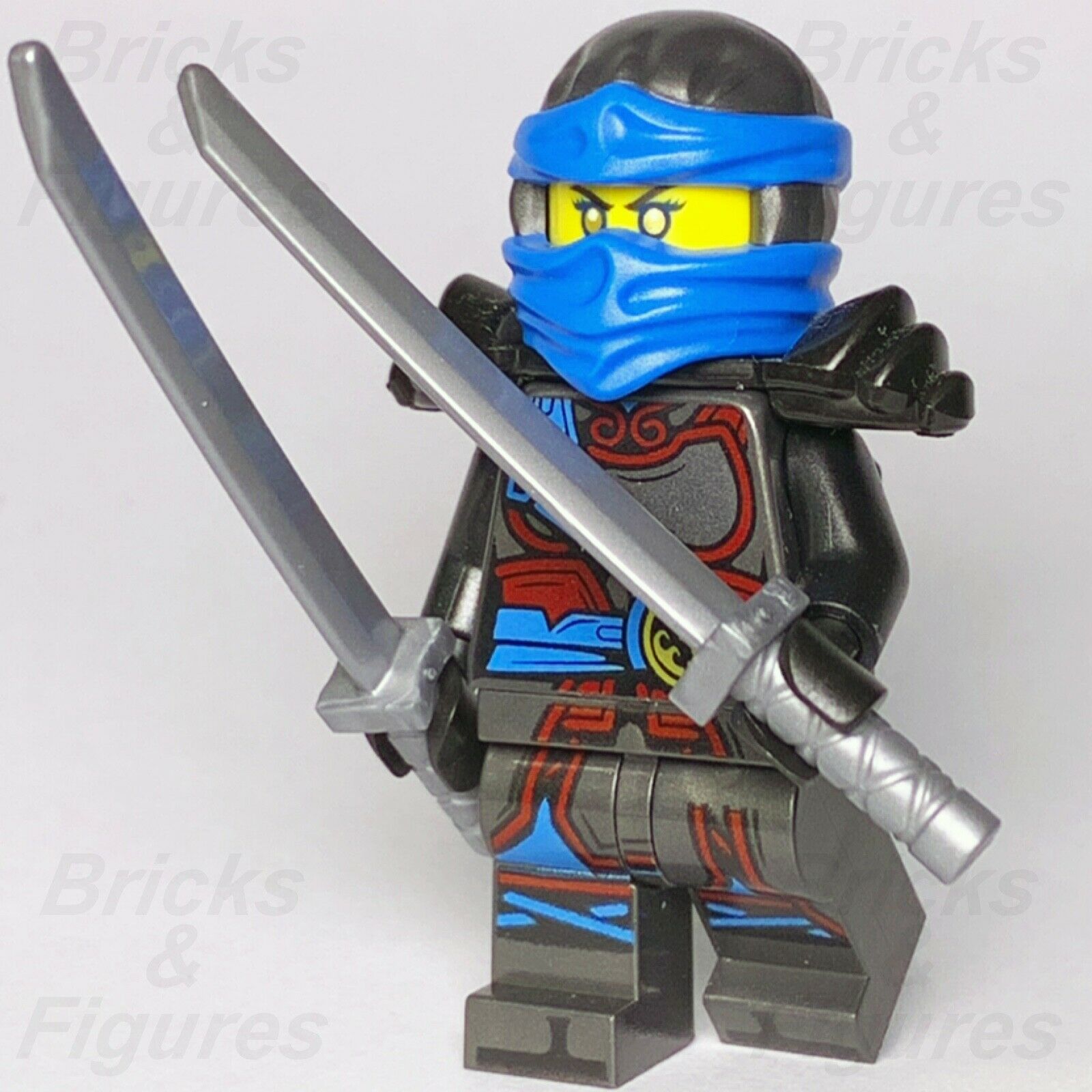 Ninjago LEGO Nya Hands of Time Water Element Ninja Minifigure 70627 - Bricks & Figures