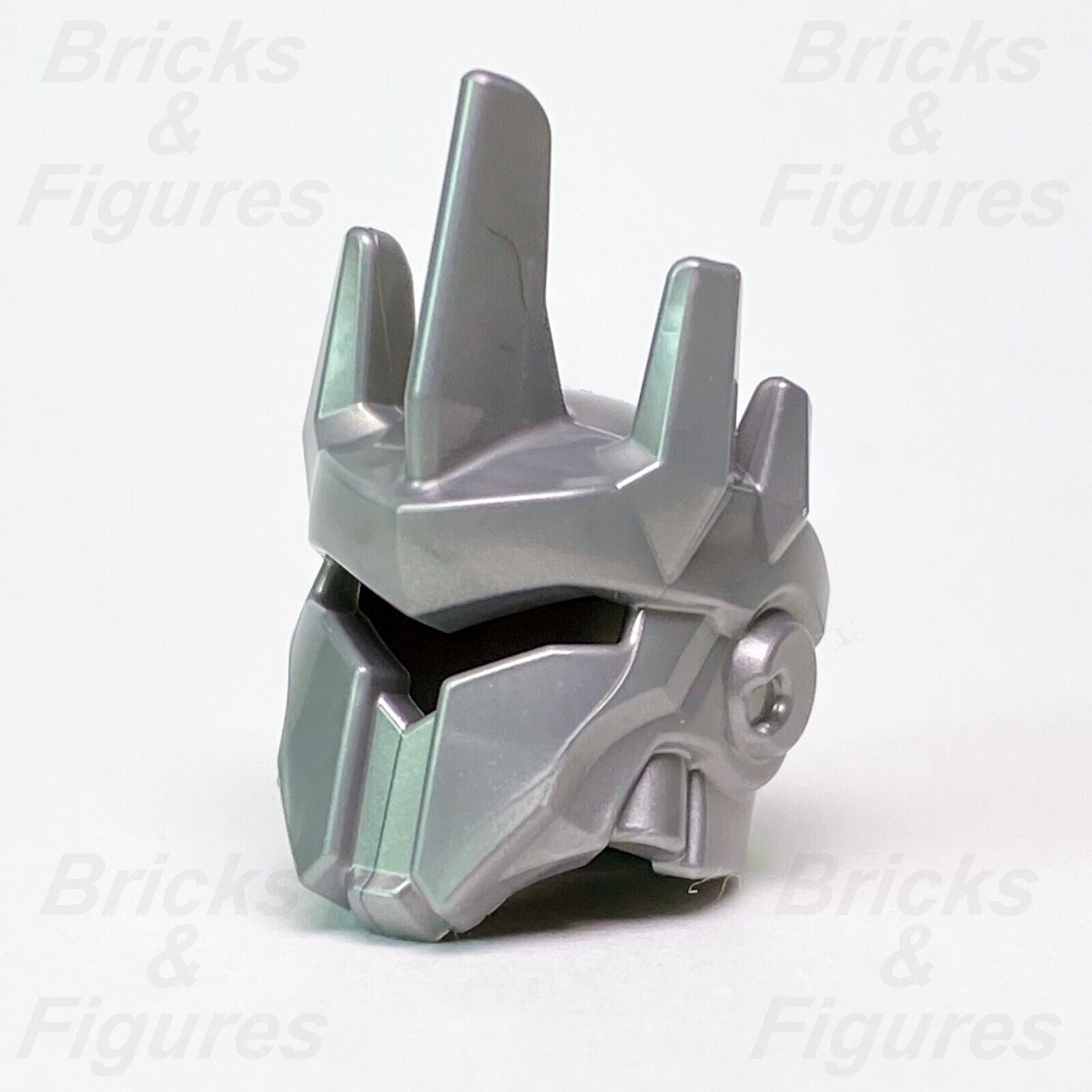 Overwatch LEGO Reinhardt's V-Shaped Visor Helmet Minifigure Part 49484 75973 New - Bricks & Figures