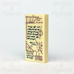 Pirates of the Caribbean LEGO Diagrams & Writing Scripts Pattern Part 71042 - Bricks & Figures