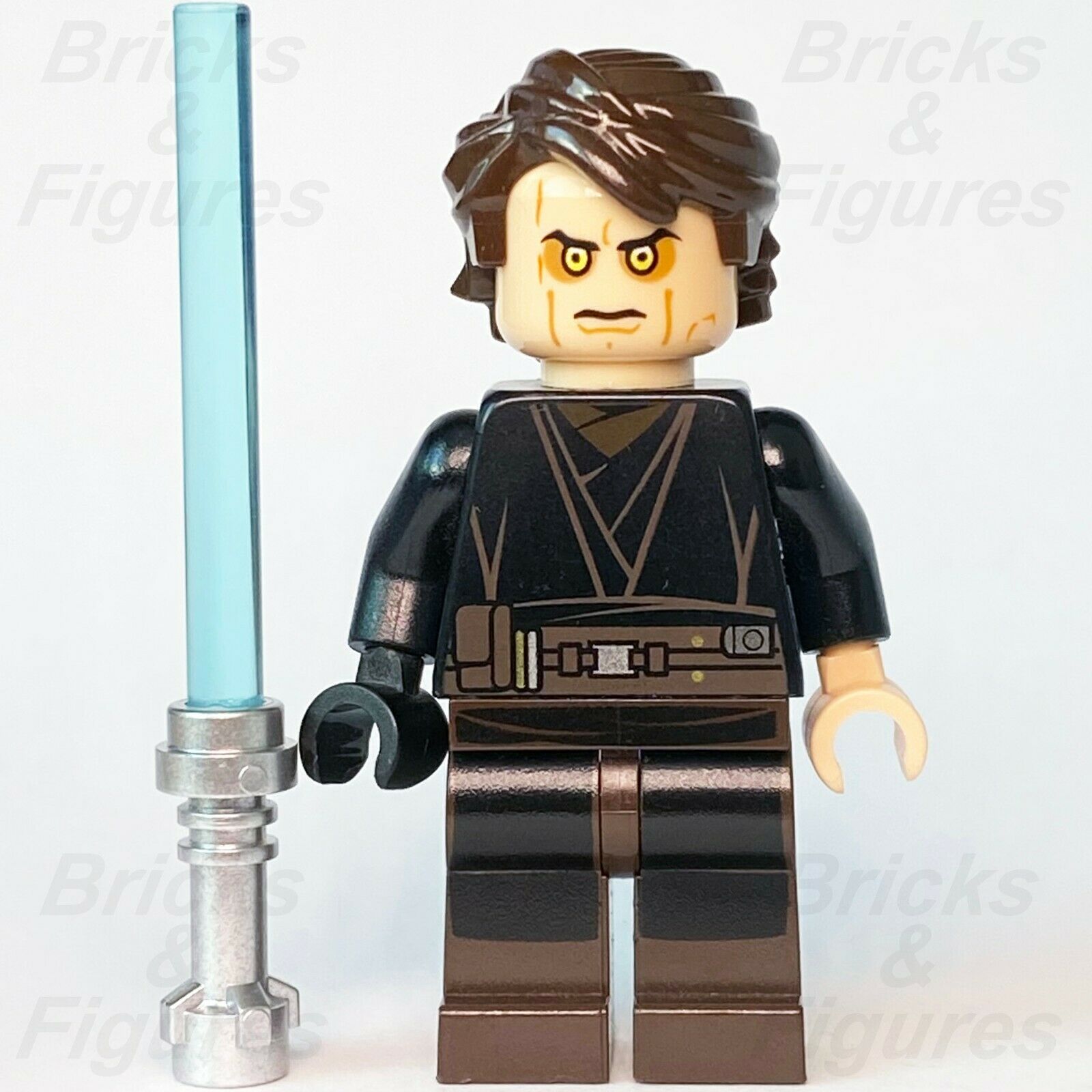 Star Wars LEGO Anakin Skywalker / Darth Vader Jedi Sith Face Minifigure 9494 - Bricks & Figures
