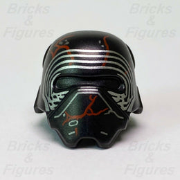 Star Wars LEGO Kylo Ren's Reforged First Order Sith Cracked Helmet 75264 75256 - Bricks & Figures