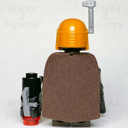 Star Wars LEGO Mandalorian Male Tribe Warrior Brown Minifigure 75267 Genuine - Bricks & Figures