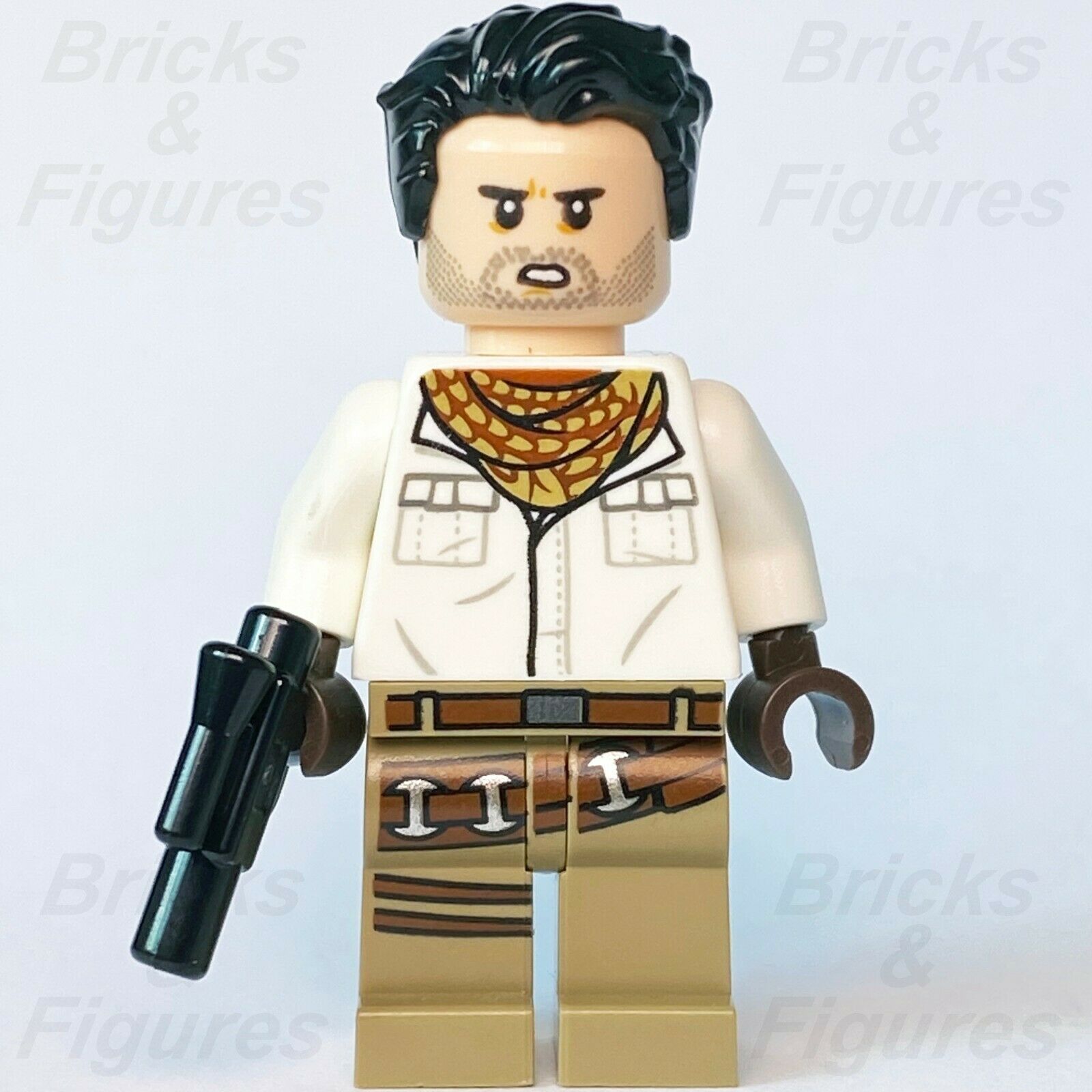 Star Wars LEGO Poe Dameron Resistance Pilot Rise of Skywalker Minifigure 75249 - Bricks & Figures