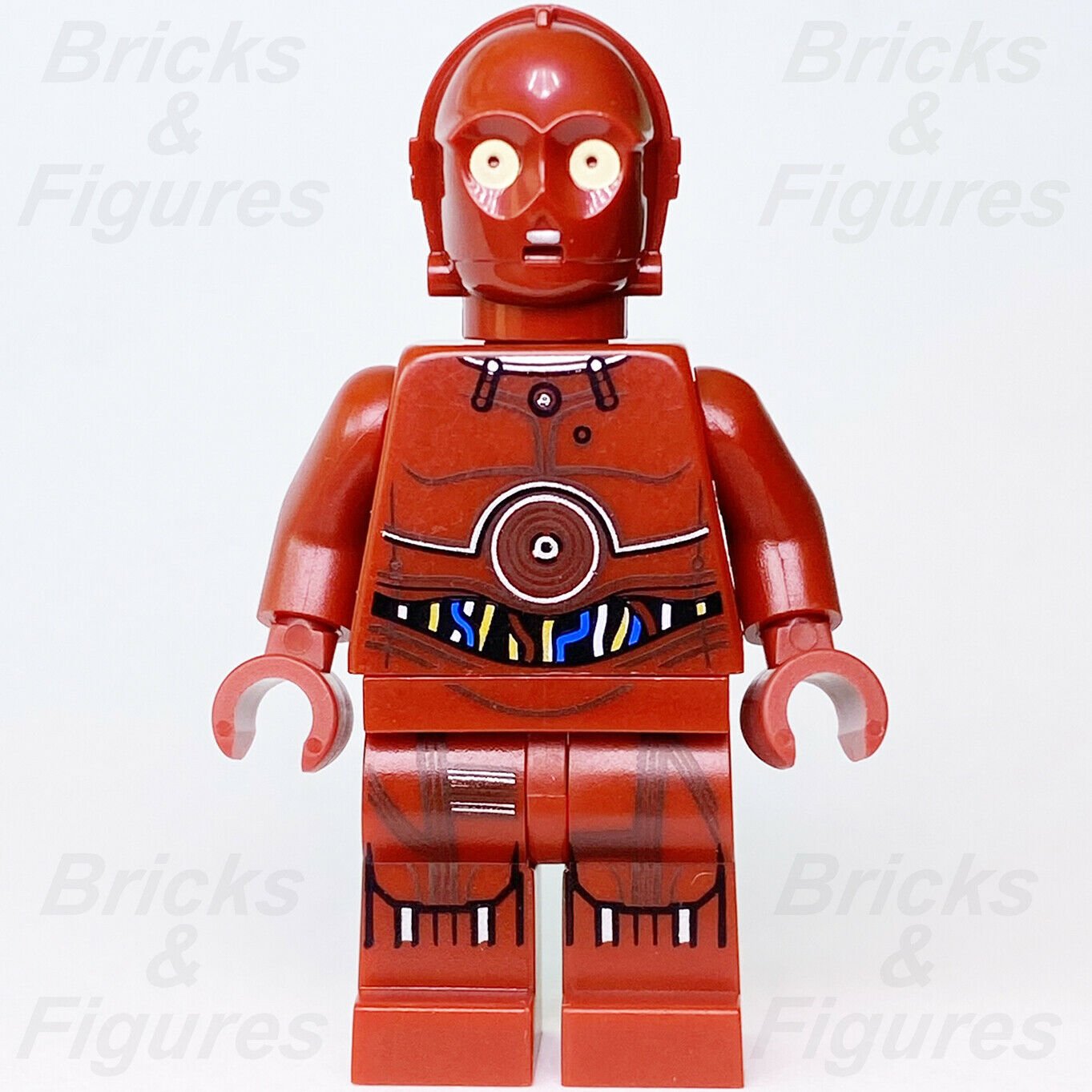 Star Wars LEGO TC-4 Protocol Droid Red The Phantom Menace Minifigure 5002122 - Bricks & Figures