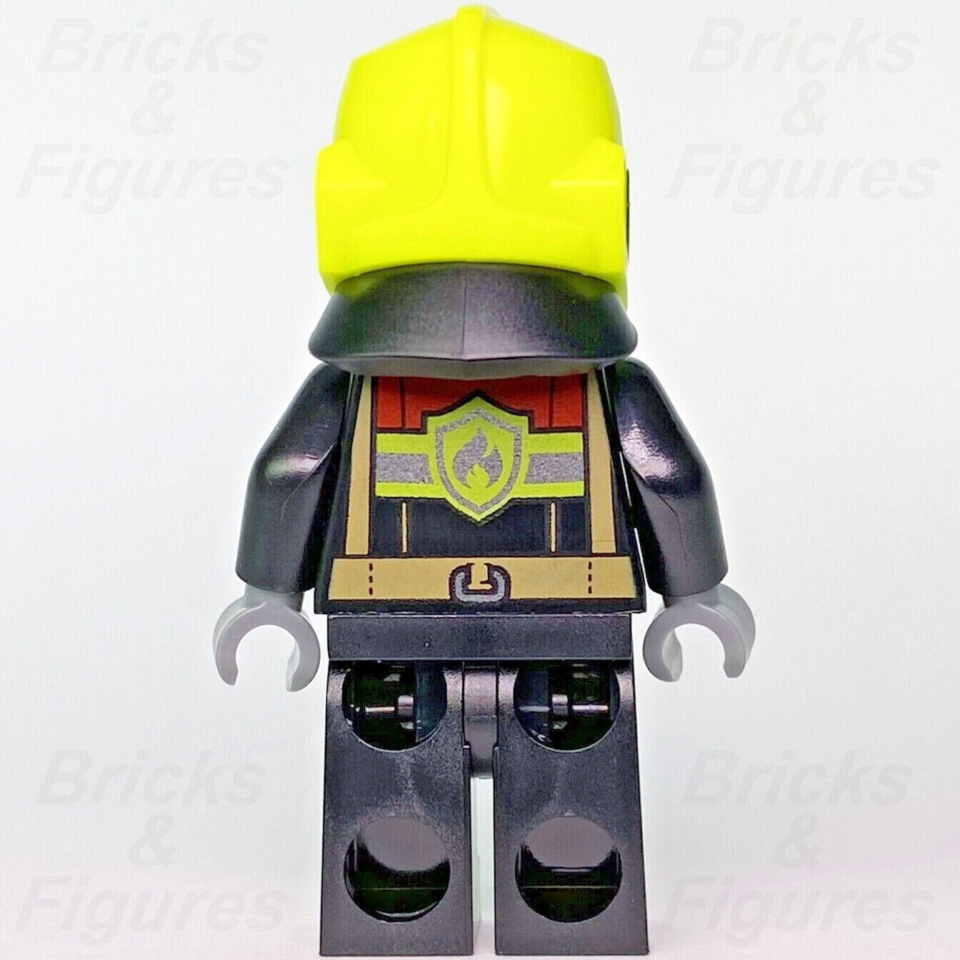 Town City LEGO Sarah Feldman Firewoman Firefighter Fire Minifigure 60321 New - Bricks & Figures