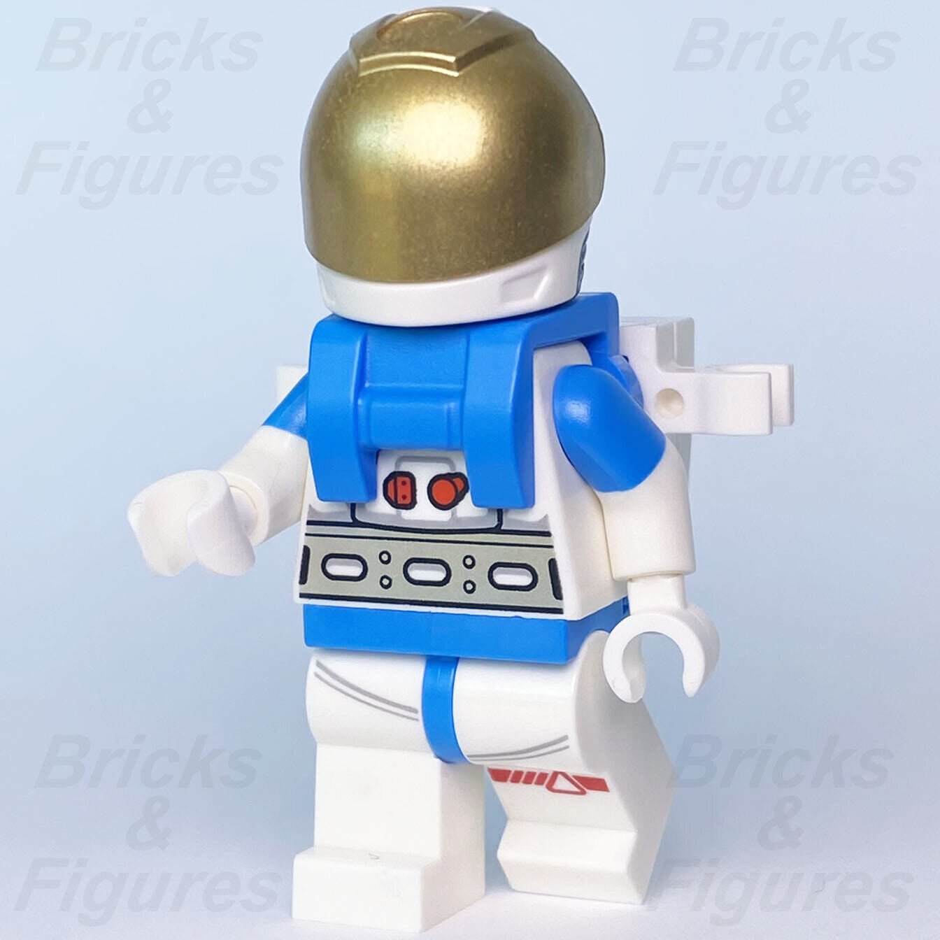 Town LEGO Lunar Research Astronaut Female Space Port Minifigure 60350 cty1409 - Bricks & Figures